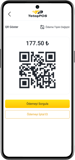 QR kod ile ödeme al